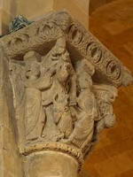 DETALLE DEL CAPITEL DEL SACRIFICIO DE ISAAC